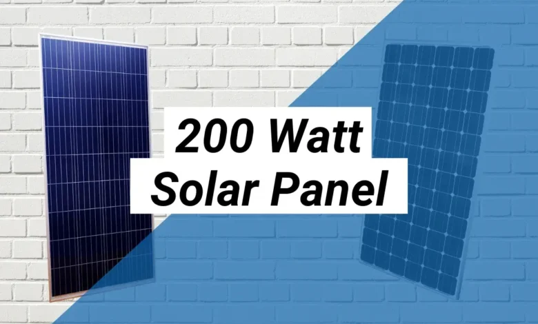 200 Watt Solar Panel