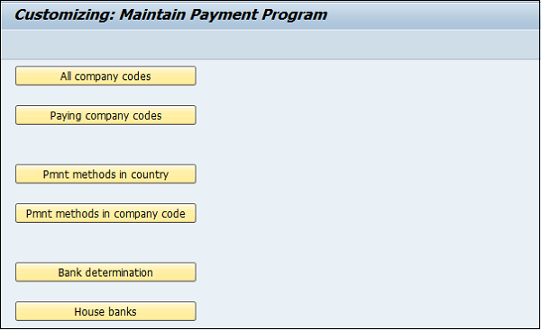 Automatic Payment Program